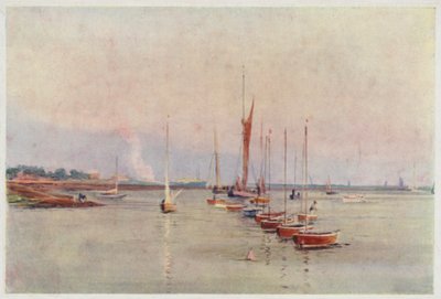 Kittiwakes at their Moorings by William Lionel Wyllie